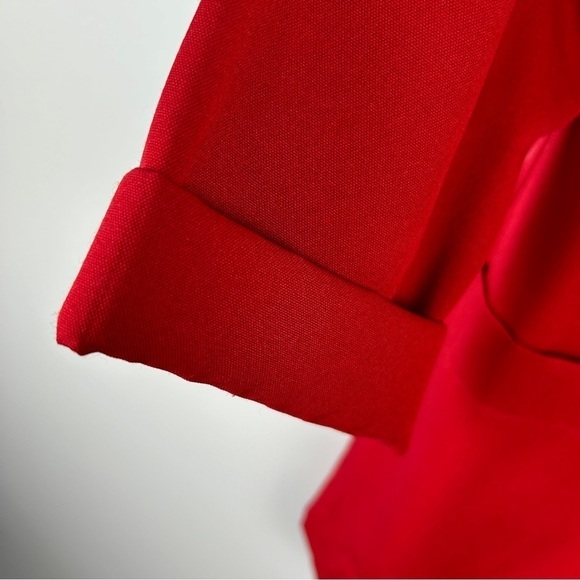 Vintage Tradition Classic Red Blazer Jacket Retro Size 10 - Picture 10 of 13